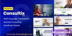 Consultix – Business Consulting Wordpress Theme