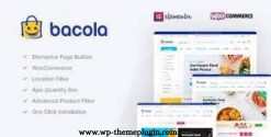 Bacola Grocery Store And Food Ecommerce Theme