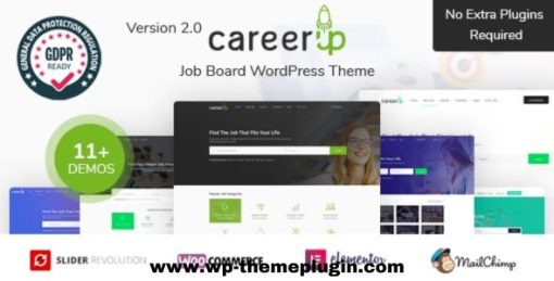 CareerUp – Job Board WordPress Theme