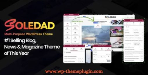 Soledad – Multipurpose, Newspaper, Blog & Woocommerce Wordpress Theme