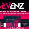 Evenz – Conference And Event Wordpress Theme 1.5.0