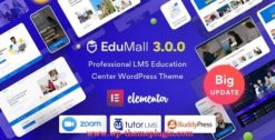 EduMall Theme – Professional LMS Education Center WordPress Theme