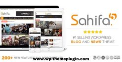 Sahifa – Responsive WordPress News / Magazine / Blog Theme