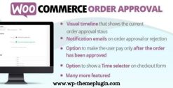 Woocommerce Order Approval