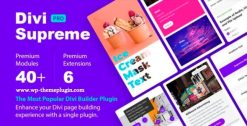 Divi Supreme Pro