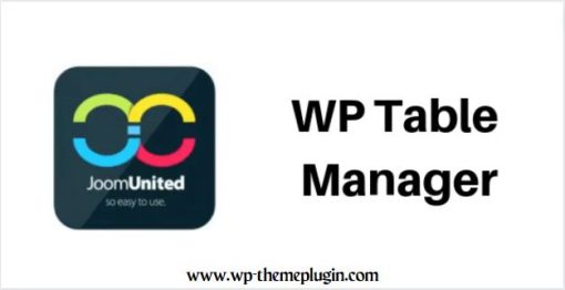 Joomunited Wp Table Manager