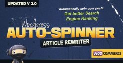 Wordpress Auto Spinner – Articles Rewriter Plugin