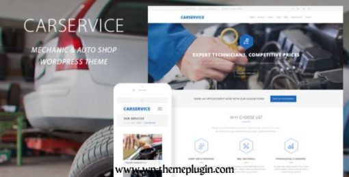 Car Service Auto Mechanic And Car Theme