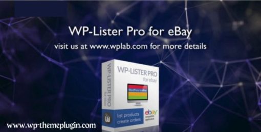 WP-Lister Pro For EBay