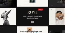 Rhye Ajax Portfolio WordPress Theme