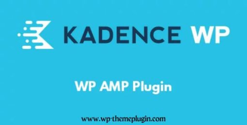 Kadence Wp Amp Plugin