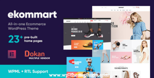 Ekommart Allinone Ecommerce Theme