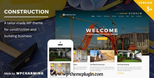 Construction wordpress theme