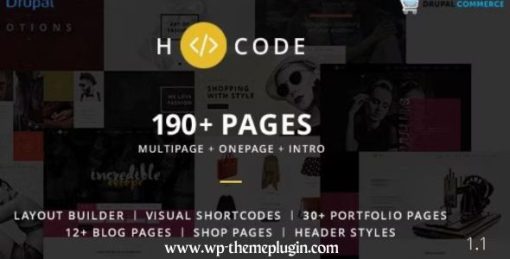 H-Code Responsive And Multipurpose Theme