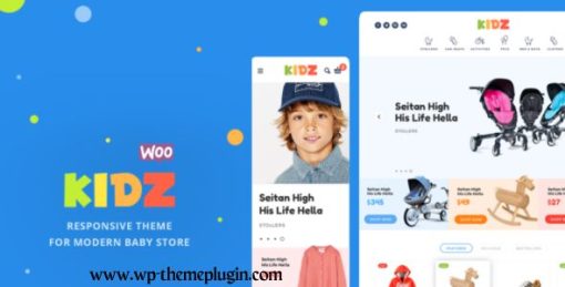 Kidz Baby Shop And Kids Store Theme