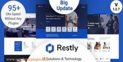 Restly It Solutions & Technology WordPress Theme