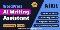 Aikit Gpt-3 Wordpress Ai Writing Assistant Using