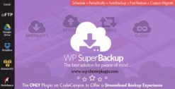 Super Backup & Clone – Migrate For WordPress