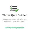 Thrive Themes Quiz Builder Plugin