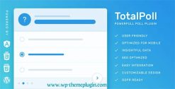 Totalpoll Pro Responsive Wordpress Poll Plugin