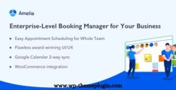 Amelia Enterprise-Level Appointment Booking WordPress Plugin