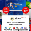 Khelo – Soccer & Sports WordPress Theme