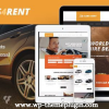 Cars4rent auto rental taxi service wordpress theme