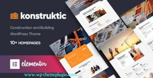 Konstruktic – Construction & Building WordPress Theme