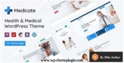 Medicate – Health & Medical WordPress Theme + Rtl Ready