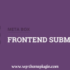 Meta Box Frontend Submission Extension