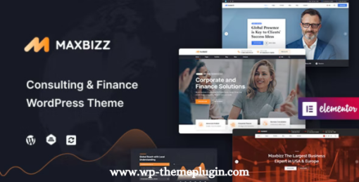 Maxbizz Theme – Consulting & Financial Elementor WordPress Theme