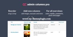 Admin Columns Pro Plugin + Addons
