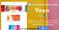 veen minimal and lightweight blog