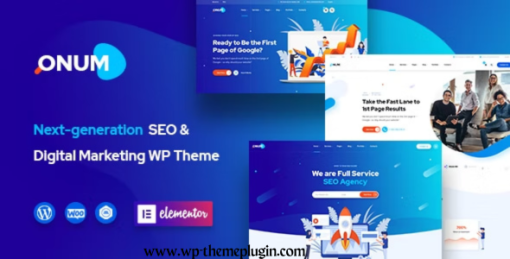 Onum Seo And Marketing Theme