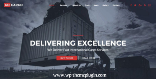 Gocargo Freight, Logistics & Transportation WordPress Theme