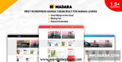 Madara responsive and modern wordpress theme for manga sites