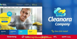 Cleanora Cleaning Services WordPress Theme