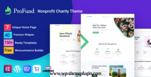 Nonprofit ProFund Theme – Charity Theme