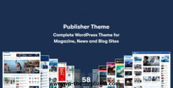 Publisher Theme Magazine Blog Newspaper