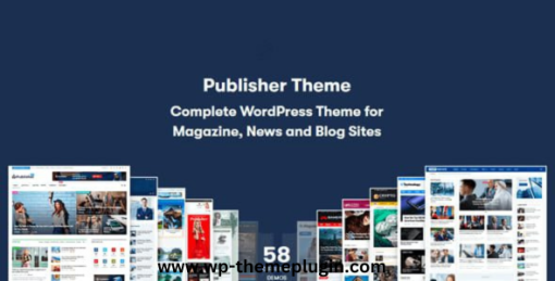 Publisher Theme Magazine Blog Newspaper