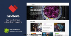 Gridlove – News Portal & Magazine WordPress Theme