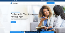 Medicate – Health & Medical WordPress Theme + Rtl Ready