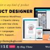 Product Designer For WooCommerce WordPress Lumise