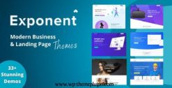 Exponent Modern Multi-Purpose Business WordPress Theme