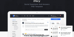 Discy Social Questions And Answers Theme