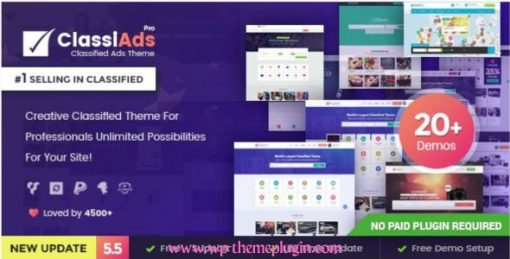 Classiads Classified Ads Theme