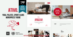 Ativo – Pilates Yoga WordPress Theme