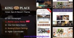 Kingplace – Hotel Booking, Spa & Resort WordPress Theme (Mobile Layout Ready)