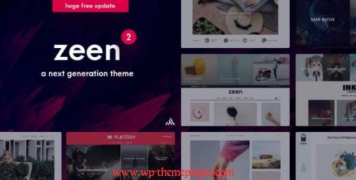 Zeen Next Generation Magazine Theme