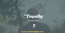 Empathy A Vcard WordPress Theme